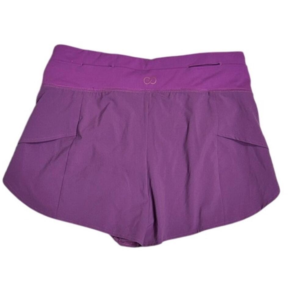 Calia By Carrie Underwood Stay The Path Kick It Up Shorts Bright Purple Size S - Picture 5 of 6